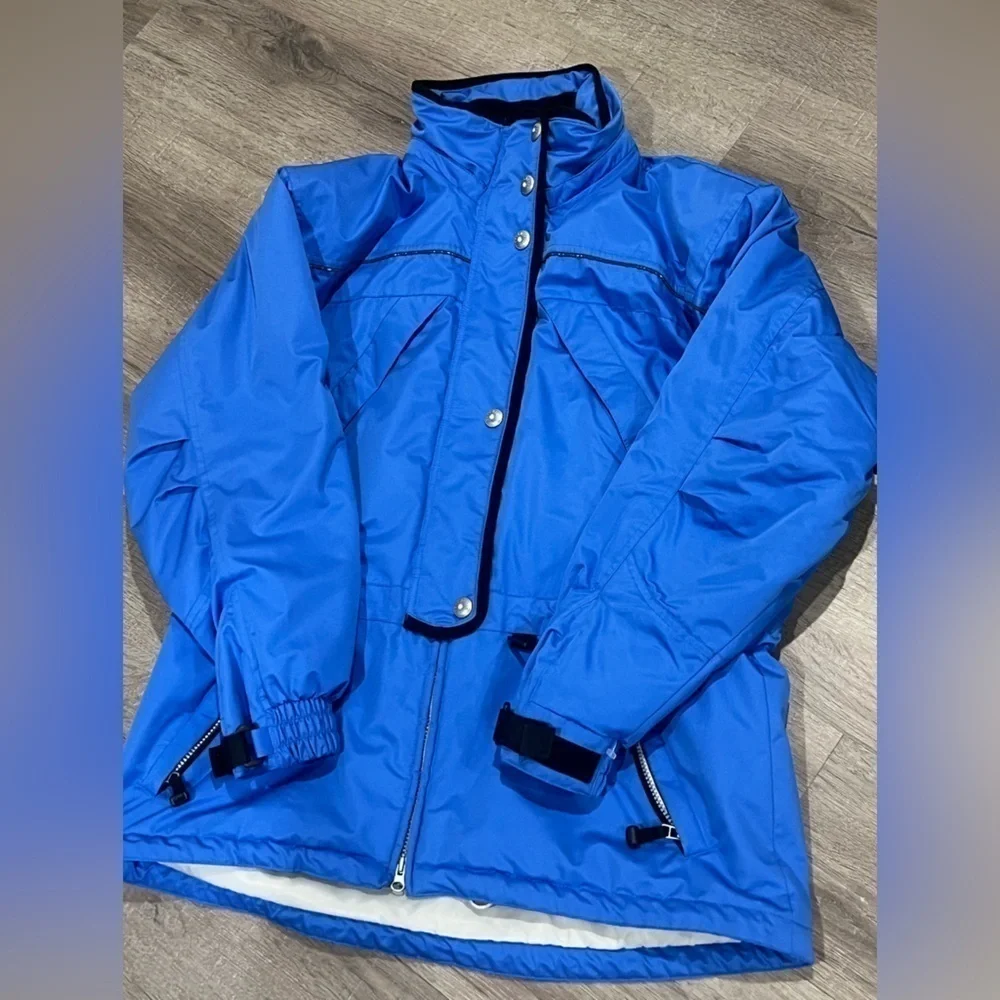 VTG Men’s Vintage OBERMEYER Large Blue Ski Snowboard Winter Jacket Warm